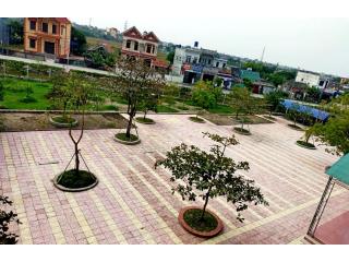 Gạch Terrazzo lát sân vườn